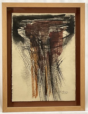 Lot 19 - Peter Thursby (1930-2011) three signed and dated pen and watercolour studies