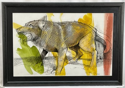 Lot 19 - Peter Thursby (1930-2011) three signed and dated pen and watercolour studies