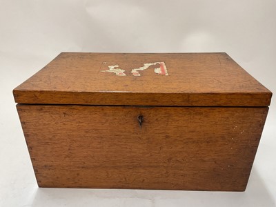Lot 2056 - Box containing two Victorian embroidered net lace wedding bodices pointed at waistline, Mechlin lace fichu, one other lace fichu and a Honiton lace collar.