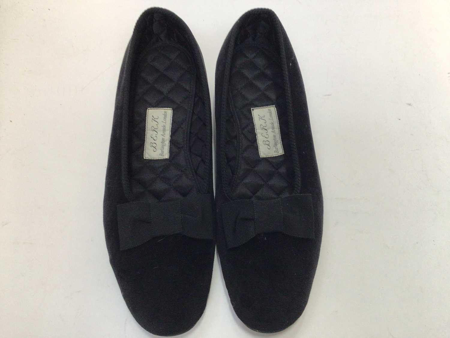 Lot 2089 - Lots of pre-owned men's summer shoes and slip-ons including Todd's, Bugatti, Polo Ralph Lauren. Plus a pair of black velvet slippers by Berk Burlington Arcade London.