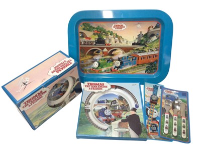 Lot 1966 - Tomy Thomas the Tank Engine & Friends deluxe set, boxed 7403, with other accessories and books (1 box)