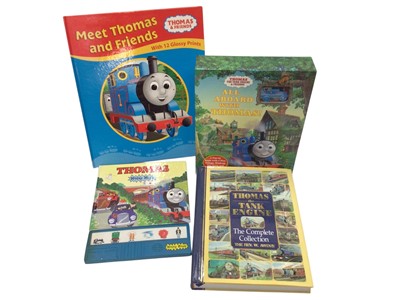Lot 1966 - Tomy Thomas the Tank Engine & Friends deluxe set, boxed 7403, with other accessories and books (1 box)