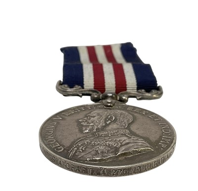 Lot 33 - First World War M.M. Gallantry group, comprising Military medal, named to 890054 GNR: S. A. CRAFT. A: 270 / BDE. R.F.A. - T.F., War and Victory medals, named to 502 A. BMBR. S. CRAFT. R.A.