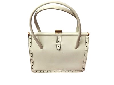 Lot 2139 - Group of vintage handbags including crocodile and lizard skin