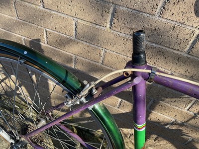 Lot 2703 - Vintage Hercules racing type bicycle