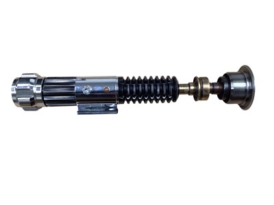 Lot 2 - Star Wars Ewan McGregor Signature Edition Obi-Wan Kenobi lightsaber hilt Desert Wanderer, in display case (1)
