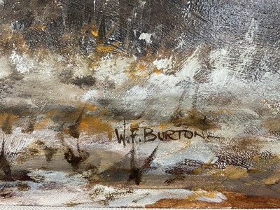 Lot 37 - Bill Burton (W.F. Burton, 1907-1995) oil on board - 'A Crisp Morning', signed, 49cm x 75cm, framed