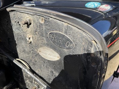 Lot 62 - 1929 Singer Junior Saloon, reg. no. VX 1239, a local car for its entire life with a wonderful provenance.
