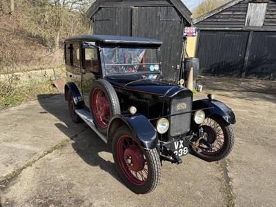 Lot 62 - 1929 Singer Junior Saloon, reg. no. VX 1239, a local car for its entire life with a wonderful provenance.