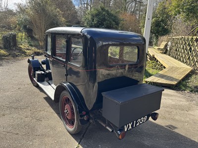 Lot 62 - 1929 Singer Junior Saloon, reg. no. VX 1239, a local car for its entire life with a wonderful provenance.