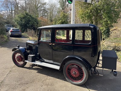 Lot 62 - 1929 Singer Junior Saloon, reg. no. VX 1239, a local car for its entire life with a wonderful provenance.