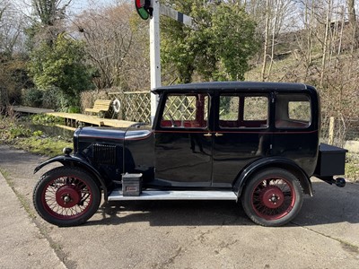 Lot 62 - 1929 Singer Junior Saloon, reg. no. VX 1239, a local car for its entire life with a wonderful provenance.