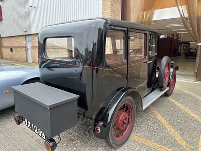 Lot 62 - 1929 Singer Junior Saloon, reg. no. VX 1239, a local car for its entire life with a wonderful provenance.