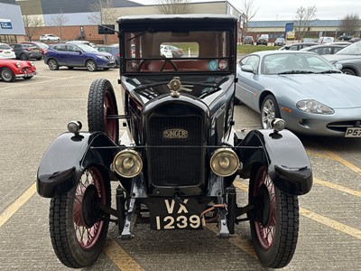 Lot 62 - 1929 Singer Junior Saloon, reg. no. VX 1239, a local car for its entire life with a wonderful provenance.