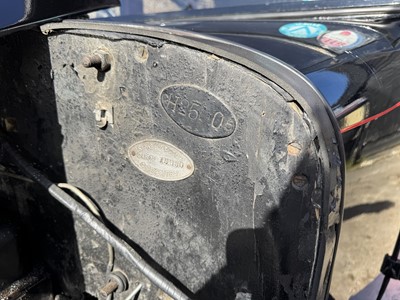 Lot 62 - 1929 Singer Junior Saloon, reg. no. VX 1239, a local car for its entire life with a wonderful provenance.