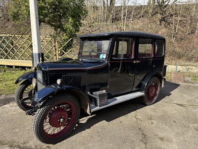 Lot 62 - 1929 Singer Junior Saloon, reg. no. VX 1239, a local car for its entire life with a wonderful provenance.