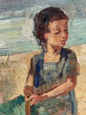 Lot 77 - Ludvig Jacobson (1890-1957) oil on canvas - Soller, Majorca, market donkey, signed, titled verso, 84cm x 109cm, framed