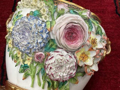Lot 72 - Coalbrookdale type vase