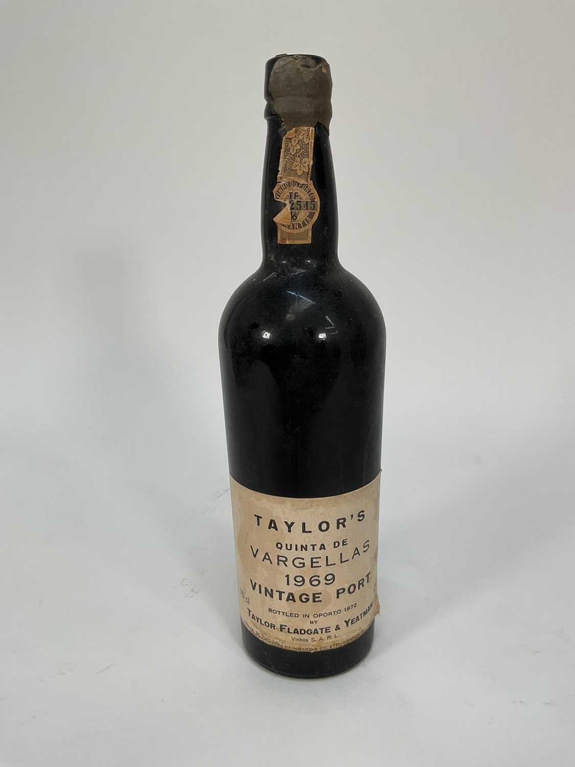 Lot 12 - Port, one bottle, Taylor's Quinta de Vargellas 1969, bottled 1972