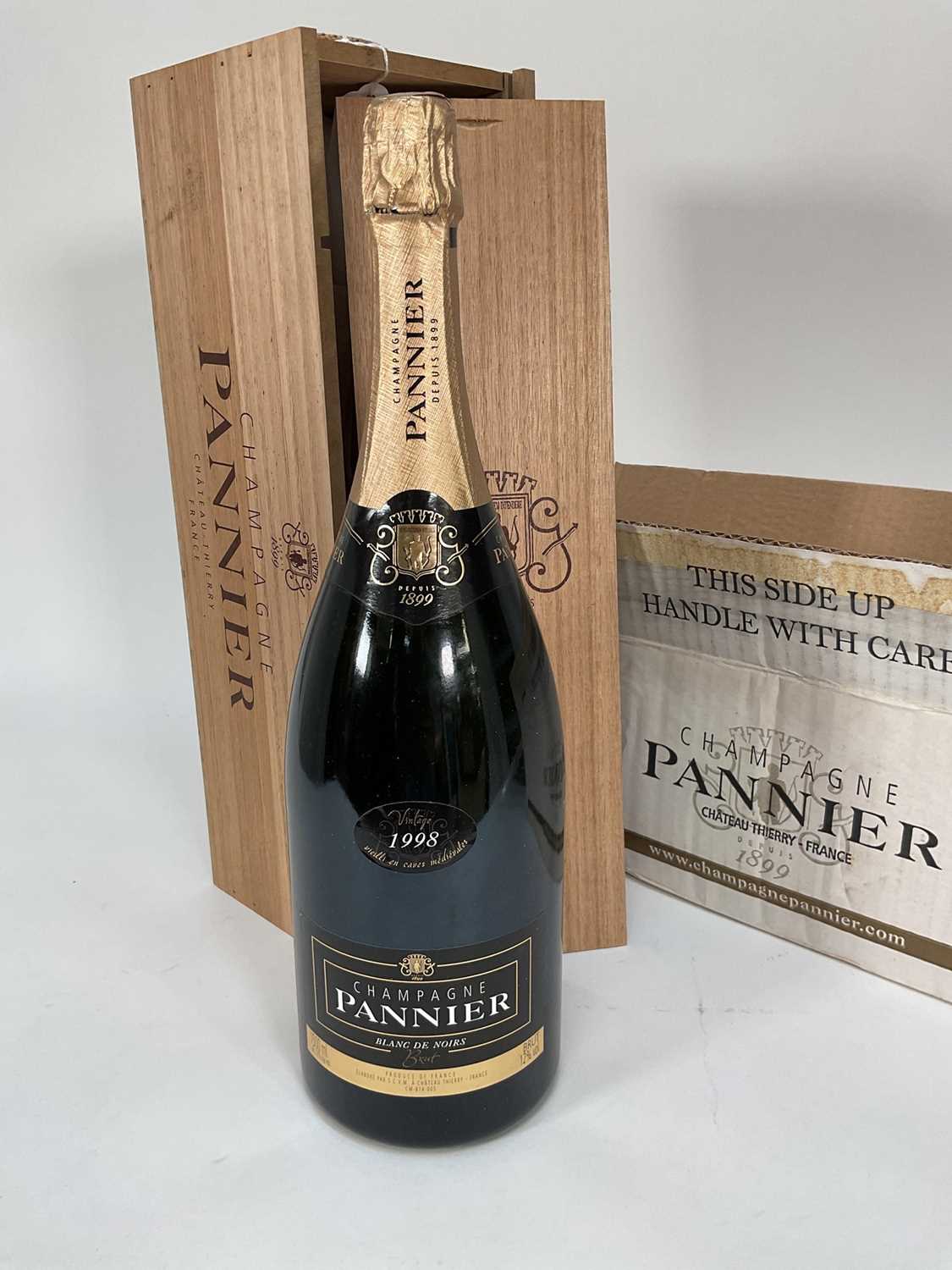 Lot 16 - One magnum, Pannier champagne vintage 1998, owc