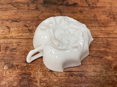 Lot 71 - Group of Chinese porcelain, including an early celadon pot and cover, blanc de chine libation cups, etc