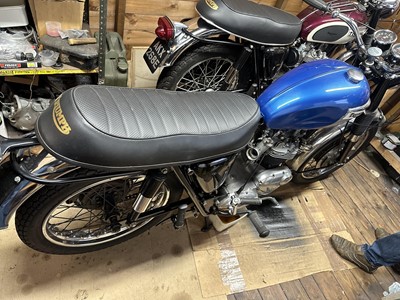 Lot 84 - 1965 Triumph Bonneville 649cc motorcycle, reg. no. FAW 460C