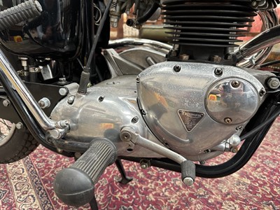 Lot 84 - 1965 Triumph Bonneville 649cc motorcycle, reg. no. FAW 460C