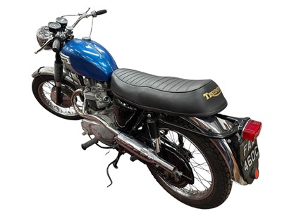 Lot 84 - 1965 Triumph Bonneville 649cc motorcycle, reg. no. FAW 460C