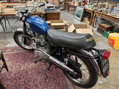Lot 84 - 1965 Triumph Bonneville 649cc motorcycle, reg. no. FAW 460C