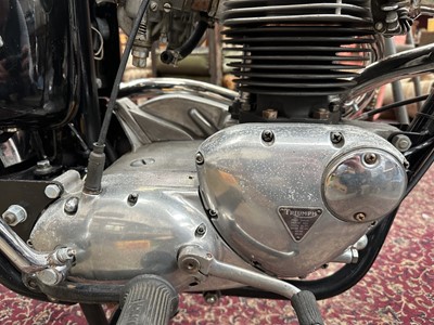 Lot 84 - 1965 Triumph Bonneville 649cc motorcycle, reg. no. FAW 460C