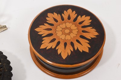 Lot 809 - Collection of works of art including Black Forest boxes