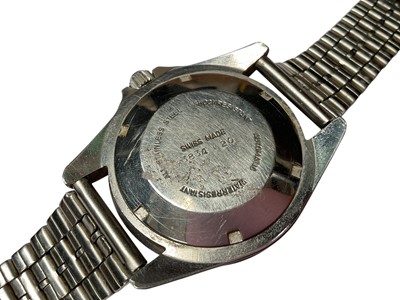 Lot 82 - 1980s Avia-Matic Automatic 'Devils Diver' 666 feet stainless steel wristwatch