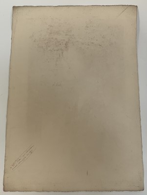 Lot 77 - Albert de Bellaroche (1864-1944) lithograph - portrait of a lady, 56cm x 38cm, unframed