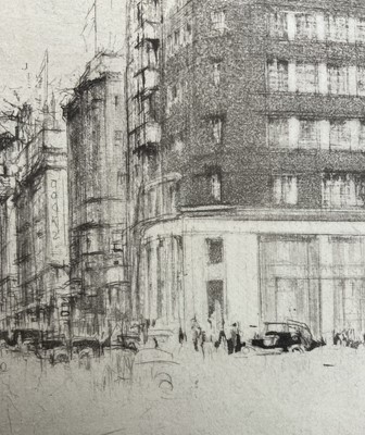 Lot 44 - William Walcot (1874-1943) four etchings, signed in pencil, the largest 22cm x 14cm, unframed