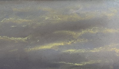 Lot 80 - Edmund Starling (20th Century, East Anglian) pastel - Tranquility, signed, gallery label verso, 26cm x 37cm, glazed frame