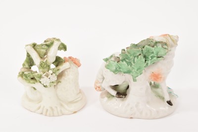 Lot 68 - Two Derby models of sheep, circa 1765-80