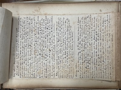 Lot 964 - Edward Hugh Neat - Travel album - China Volume 1898-1902, whilst on the vessel 'H.M.S. Daphne', with pencil and watercolour sketches, photographs of Shanghai, Wei Hai Wei, Nanking and other subj...