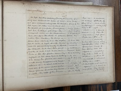 Lot 964 - Edward Hugh Neat - Travel album - China Volume 1898-1902, whilst on the vessel 'H.M.S. Daphne', with pencil and watercolour sketches, photographs of Shanghai, Wei Hai Wei, Nanking and other subj...