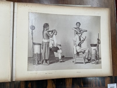 Lot 964 - Edward Hugh Neat - Travel album - China Volume 1898-1902, whilst on the vessel 'H.M.S. Daphne', with pencil and watercolour sketches, photographs of Shanghai, Wei Hai Wei, Nanking and other subj...