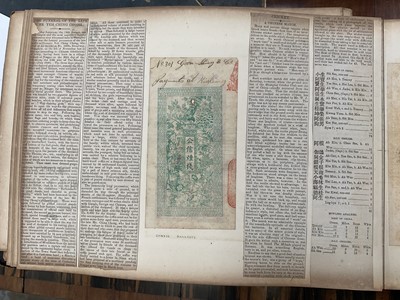 Lot 964 - Edward Hugh Neat - Travel album - China Volume 1898-1902, whilst on the vessel 'H.M.S. Daphne', with pencil and watercolour sketches, photographs of Shanghai, Wei Hai Wei, Nanking and other subj...