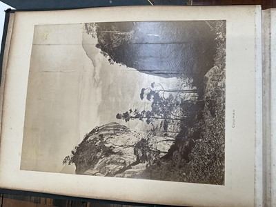 Lot 964 - Edward Hugh Neat - Travel album - China Volume 1898-1902, whilst on the vessel 'H.M.S. Daphne', with pencil and watercolour sketches, photographs of Shanghai, Wei Hai Wei, Nanking and other subj...