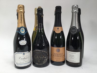 Lot 57 - Twelve bottles, Champagne and other sparkling including Fortnum's