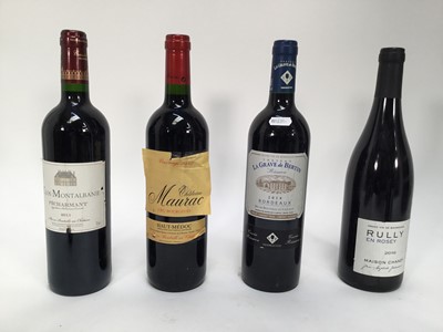 Lot 61 - Twelve bottles, French reds, vintages 2000s onwards