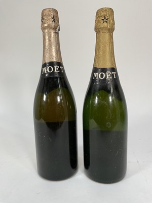 Lot 14 - Two bottles, Moët & Chandon 1962 Dry Imperial and another NV, probably 1970s vintage
