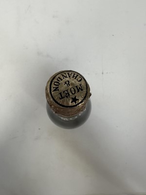 Lot 14 - Two bottles, Moët & Chandon 1962 Dry Imperial and another NV, probably 1970s vintage