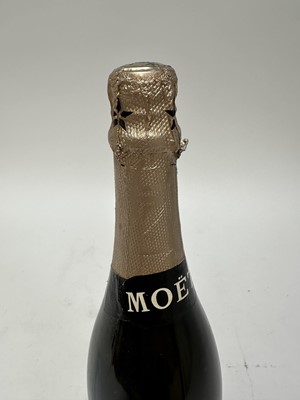 Lot 14 - Two bottles, Moët & Chandon 1962 Dry Imperial and another NV, probably 1970s vintage