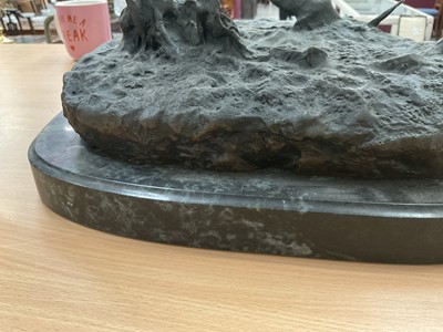 Lot 673 - After Frederick Sackrider Remington, Bronze, Bucking Bronco