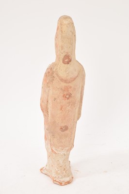 Lot 681 - Small ancient Chinese terracotta tomb figure