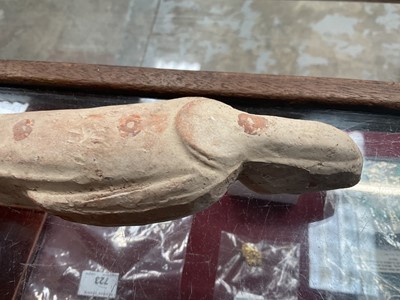 Lot 681 - Small ancient Chinese terracotta tomb figure