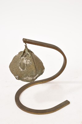 Lot 683 - Fossil desk stand and other items